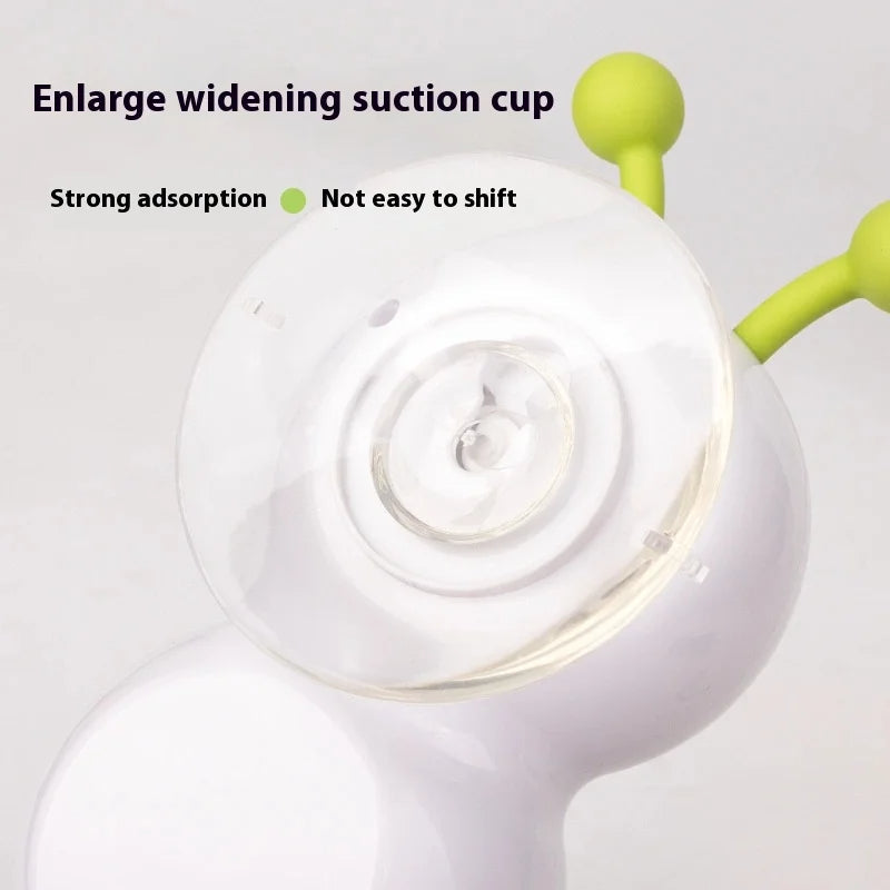 Automatic pop-up worm pole cat toy