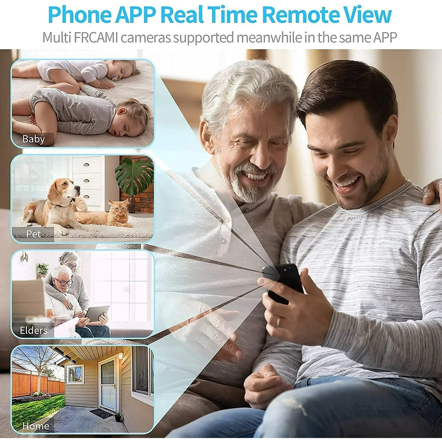 Mini Wireless Magnetic Security Camera – Live Audio & Video Feed