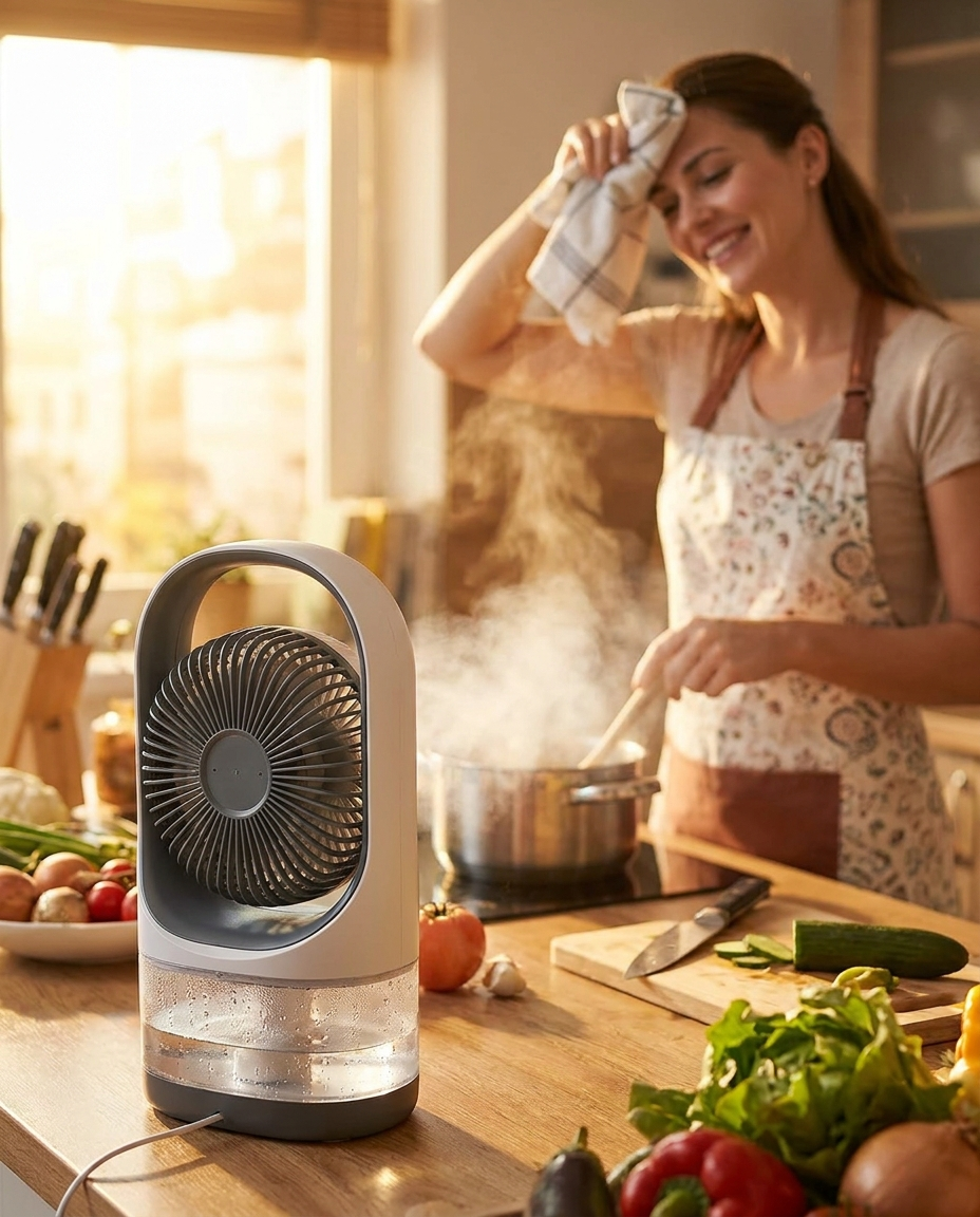Compact Cooling Fan lifestyle photo