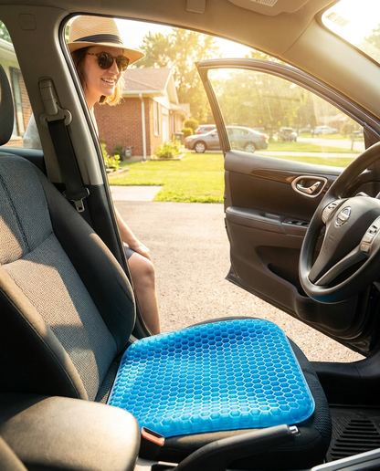 Cooling Gel Car Seat Cushion lifestyle photo