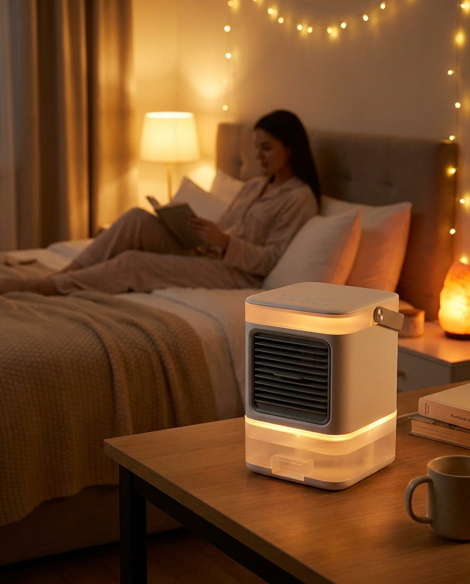 Mini Portable Air Conditioner lifestyle photo