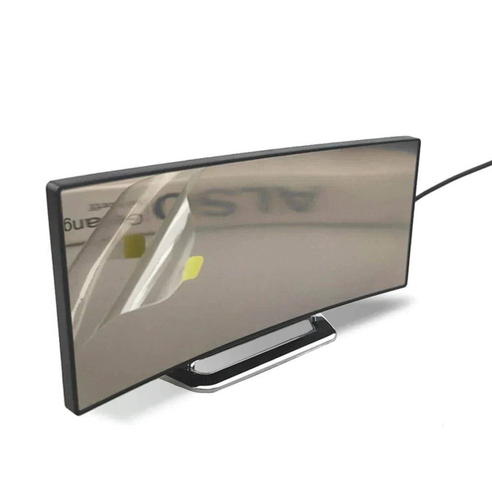 Modern Curved LED Digital Clock – Sleek Desk & Wall Clock with LED Display