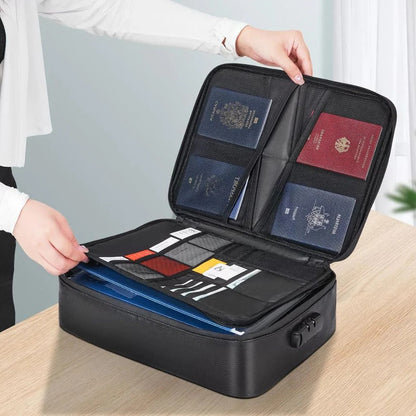 Waterproof Fireproof Document & Cash Safe Bag – Emergency Fire Safety Bag