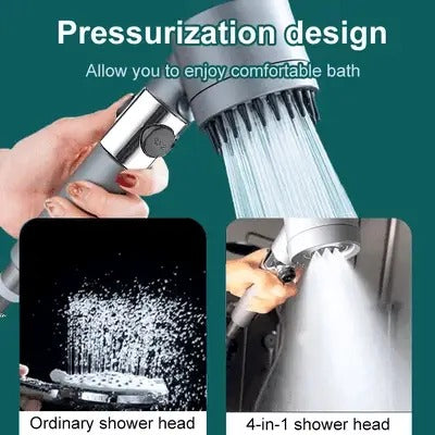 High-Pressure Shower Head with Multi-Layer Filtration – Boost Water Pressure