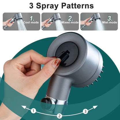 High-Pressure Shower Head with Multi-Layer Filtration – Boost Water Pressure