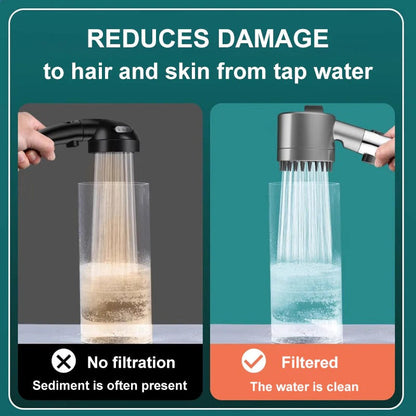 High-Pressure Shower Head with Multi-Layer Filtration – Boost Water Pressure