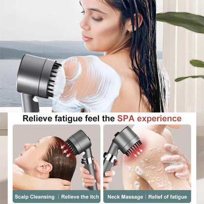 High-Pressure Shower Head with Multi-Layer Filtration – Boost Water Pressure
