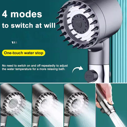 High-Pressure Shower Head with Multi-Layer Filtration – Boost Water Pressure