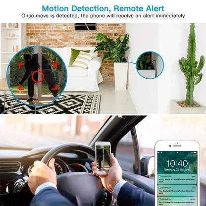 1080p Magnetic WiFi Mini Security Camera – Wireless Home Surveillance Camera