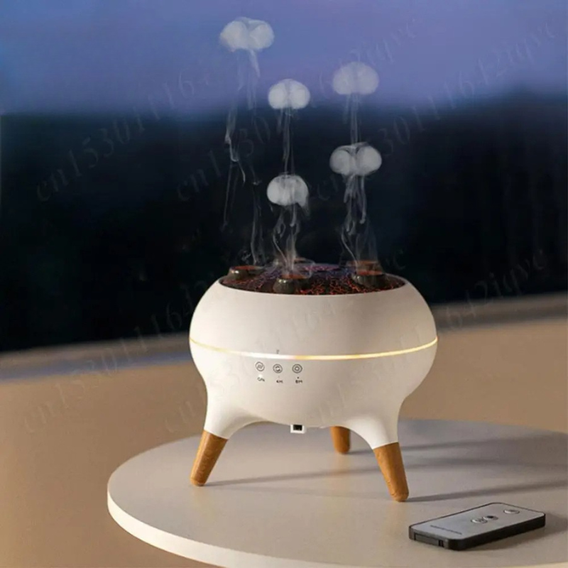 Jellyfish humidifier and essential oil diffuser