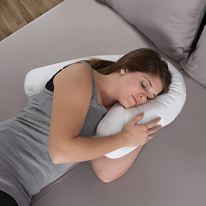 Orthopedic Side Sleeper Pillow with Ear Hole – Pressure-Free Sleep Pillow