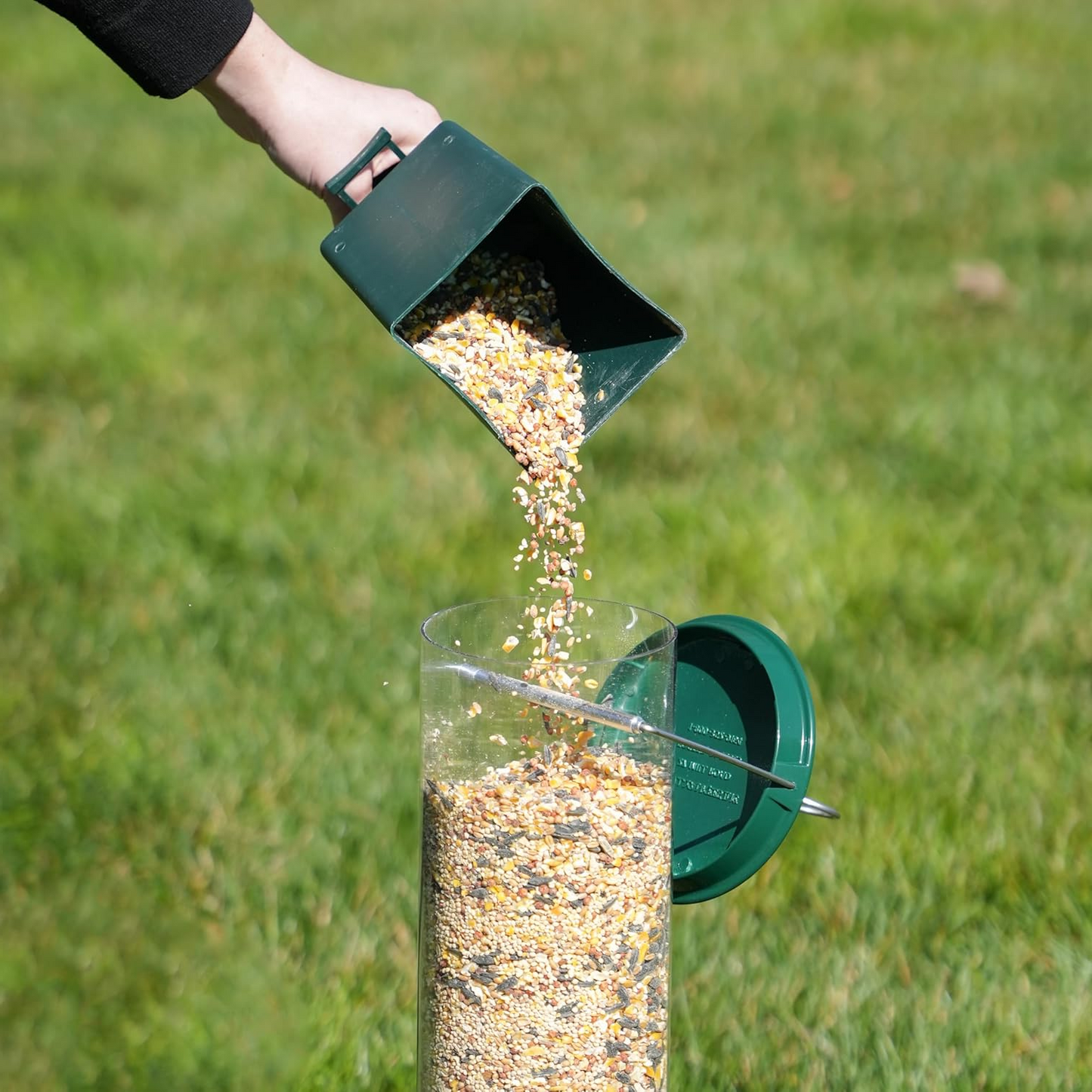 Squirrel-Proof Bird Feeder – Outdoor Wild Bird Seed Feeder