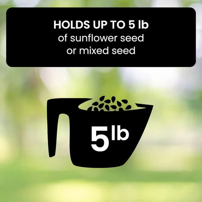 Squirrel-Proof Bird Feeder – Outdoor Wild Bird Seed Feeder
