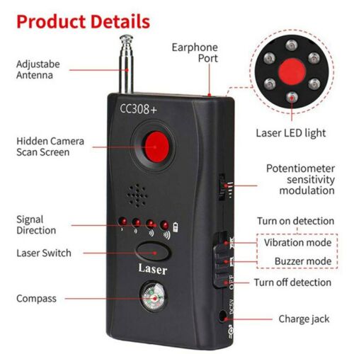 Bug Detector – Hidden Camera & Microphone Detector for Privacy Protection