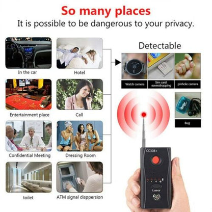 Bug Detector – Hidden Camera & Microphone Detector for Privacy Protection